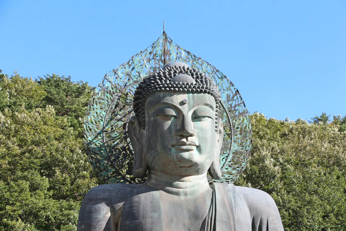 The Great Unification Buddha at Sinheungsa Temple, Seoraksan